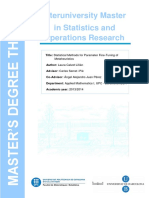 Calvet 2014 - Statistical Methods for Parameter Fine-Tuning of Metaheuristics