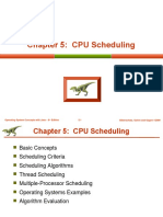 Chapter 5: CPU Scheduling: 5.1 Silberschatz, Galvin and Gagne ©2009 Operating System Concepts With Java - 8 Edition