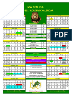 2016-2017 Ndisd Calendar