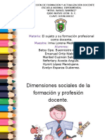 Dimenciones Sociales