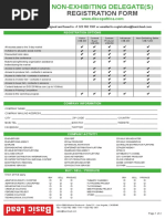 Africa Non Exh Delegate Registration