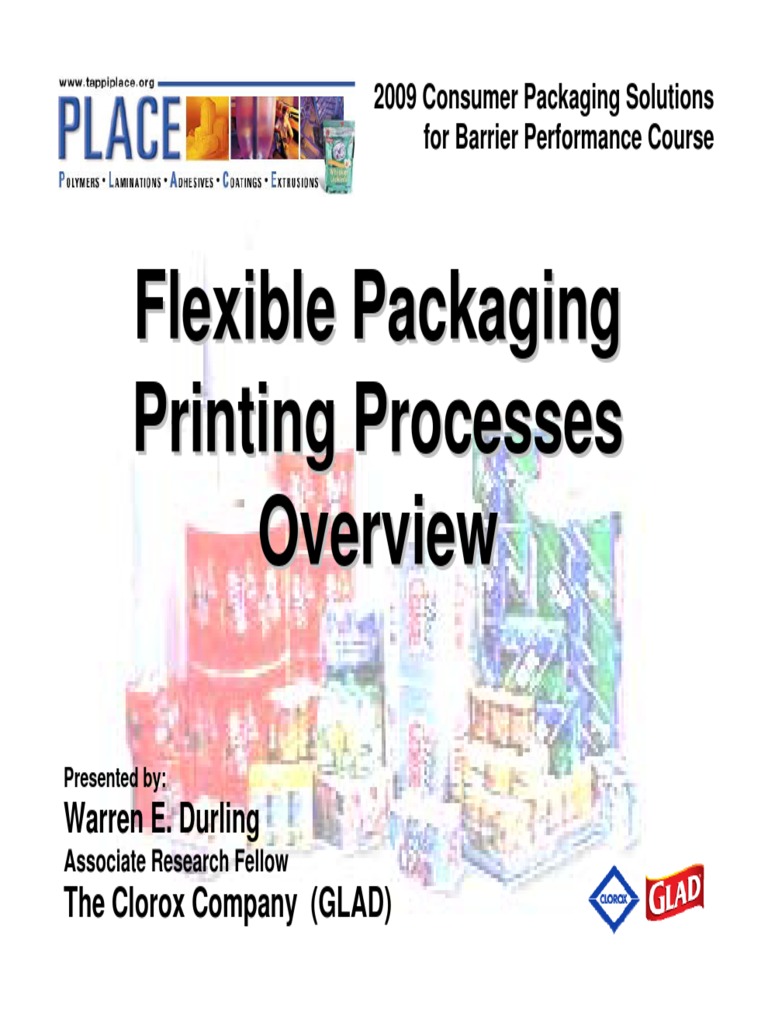 Flexible Packaging Printing Processes PDF Graphic Design Materials