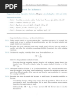 Unit 3 - Framework For Inference