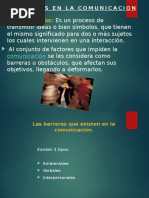 Barreras Comunicación