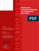 Diaz Ledesma Lucas Y Morales Orlando Gabriel (Ed) - Identidades E Interculturalidad en Etnografias Reflexivas