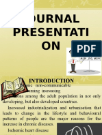 Journal Presentati ON: BY Ramanujam S M.SC., (N), MSN