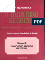 A Doutrina Secreta Vol 2 Simbolismo Arcaico Universal