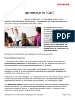 Como Aprendizaje 2035 PDF