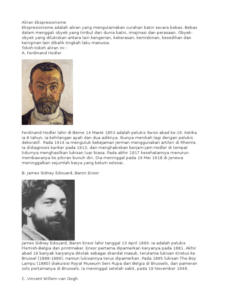 Aliran Ekspresionisme
