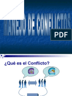 Manejo de Conflictos, Kenny Arias