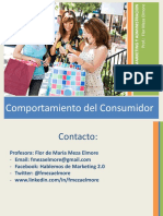 2016-II Comport Consumidor. Sem 1 Introducción