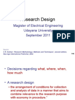 Research Design presentation