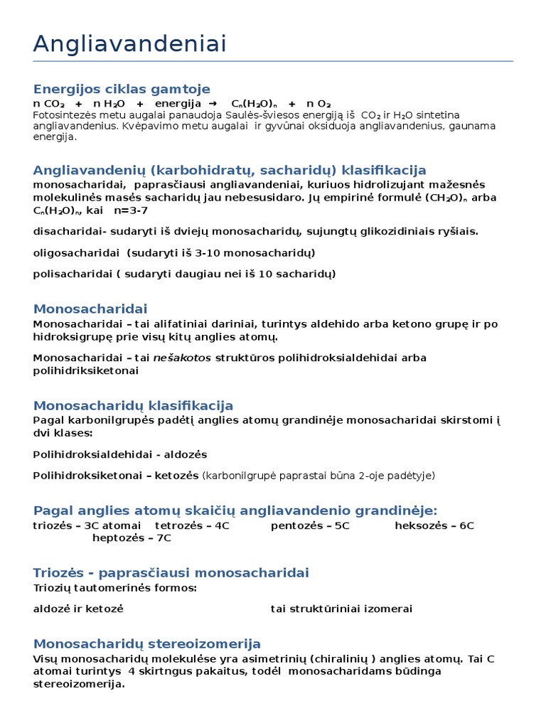 Angliavandeniai | PDF