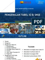 Materi Pengenalan Tabel IO Dan SNSE