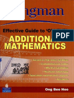 Longman Effective Guide Add Maths o Level PDF
