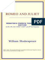 (Webster's French Thesaurus Edition) William Shakespeare-Romeo and Juliet -ICON Group International, Inc. (2006)