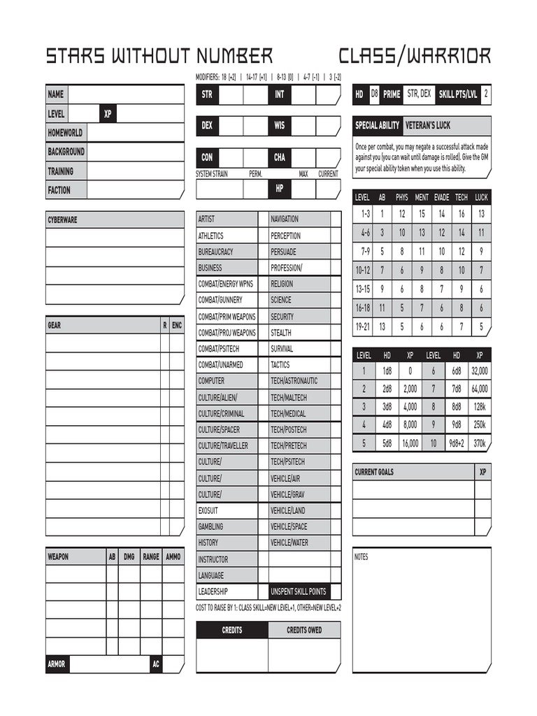 Filename: Warrior Form Fillable SWN PDF | PDF | Business | Computers