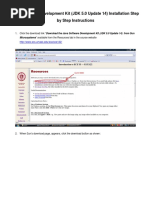 Java Software Development Kit Installation