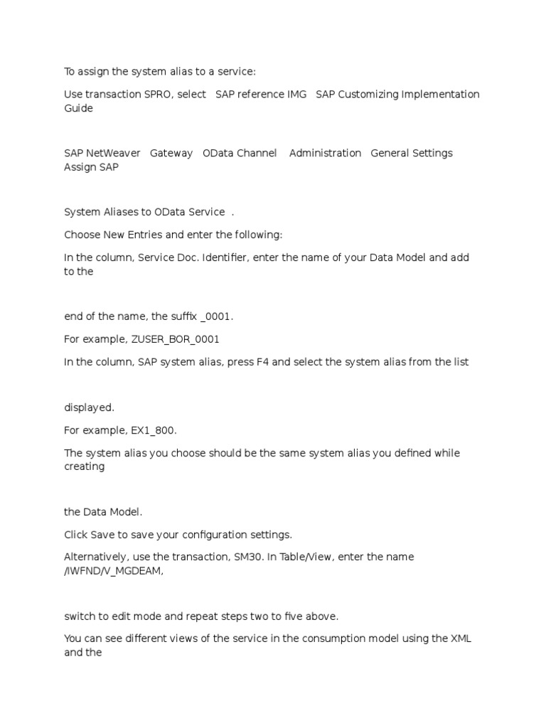 WHAT IS SYSTEM ALIAS visual data 3