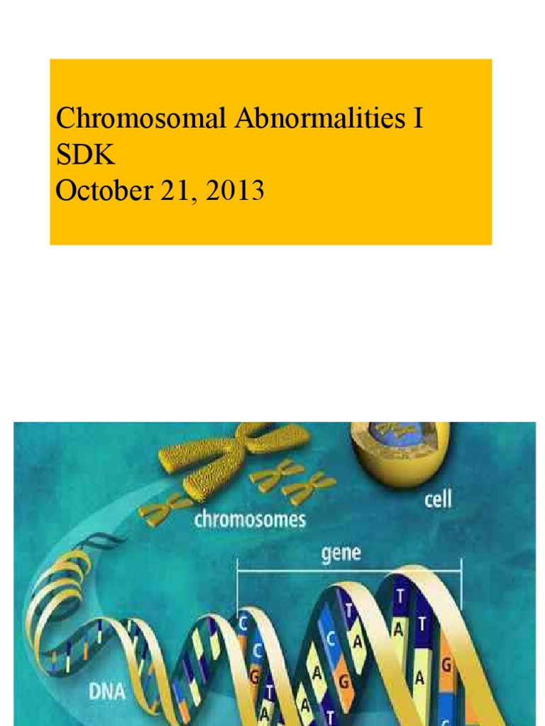 Understanding Chromosomal Abnormalities | PDF | Ploidy | Reproduction