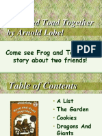 Frog and The Toad