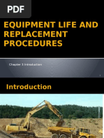 Chapter 3 Equipment Life and Replacement Procedures