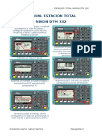 Manual Estacion Total Nikon DTM 332
