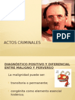 Actos Criminales