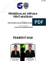 Pengenalan Pentaksiran