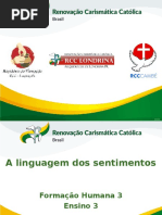RCC Formação Humana 3 - Ensino 3 - A Linguagem dos Sentimentos
