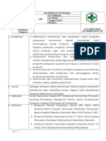 Sop Koordinasi Integrasi