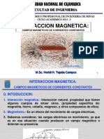 Interaccion Magnetica - 2015-I