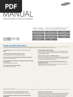 User Manual: WB F/WB F/WB F/WB F