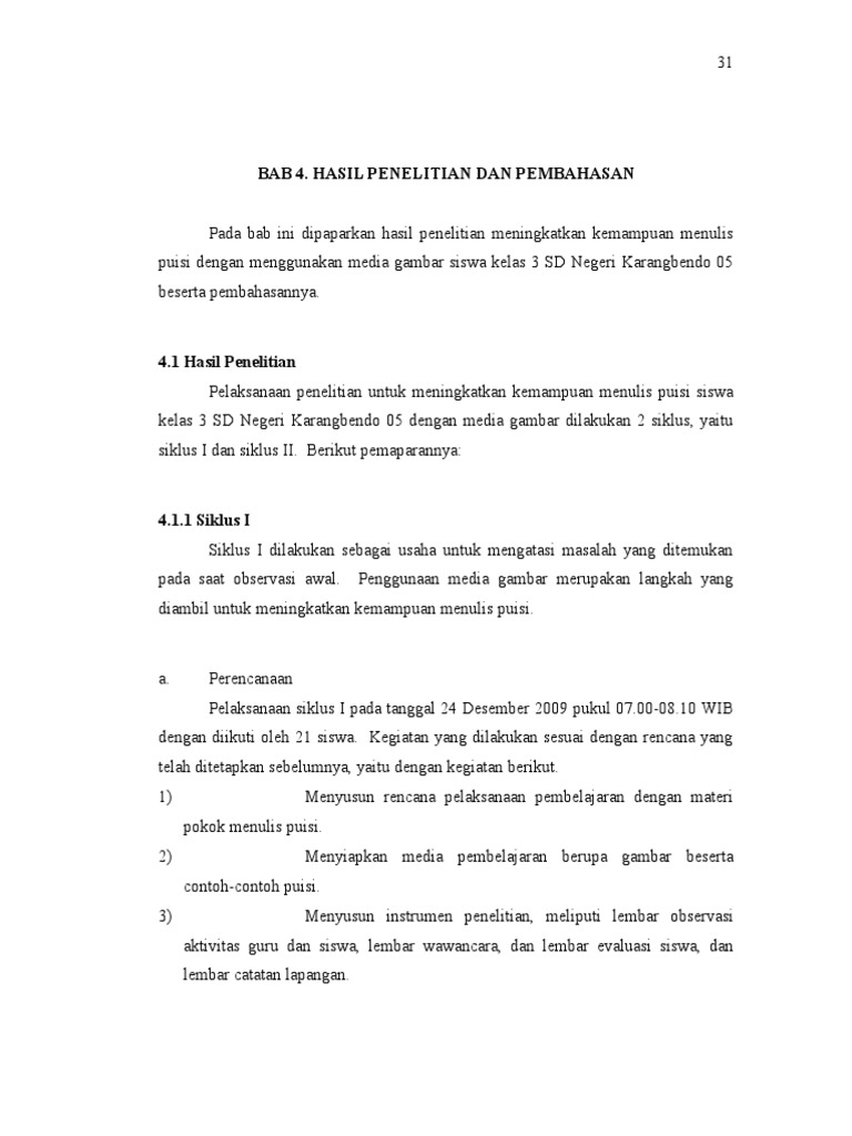 Menulis Puisi