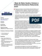 Oracle Case Study Cemaco