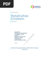 Download Makalah Relativitas Einstein by dewi SN322961703 doc pdf