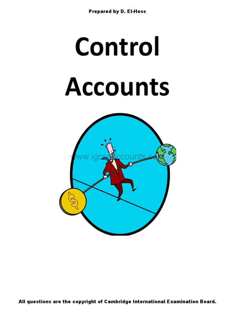 Qp6.Igcse Accounting Control Accounts PDF Debits And Credits