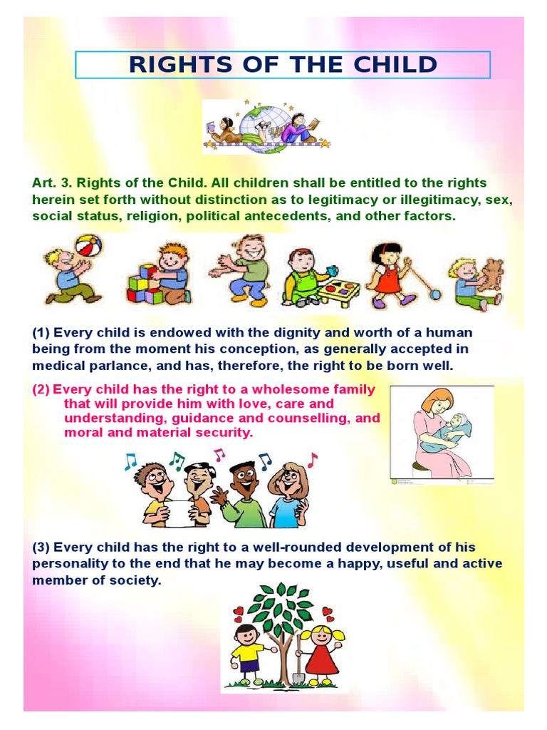 Rights of The Child Corner | PDF | Children's Rights | Behavioural Sciences