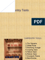 Essential Carpentry Tools Guide