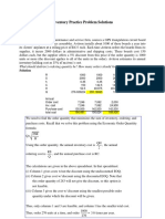 Inventory Practice Problem Set Solutions PDF