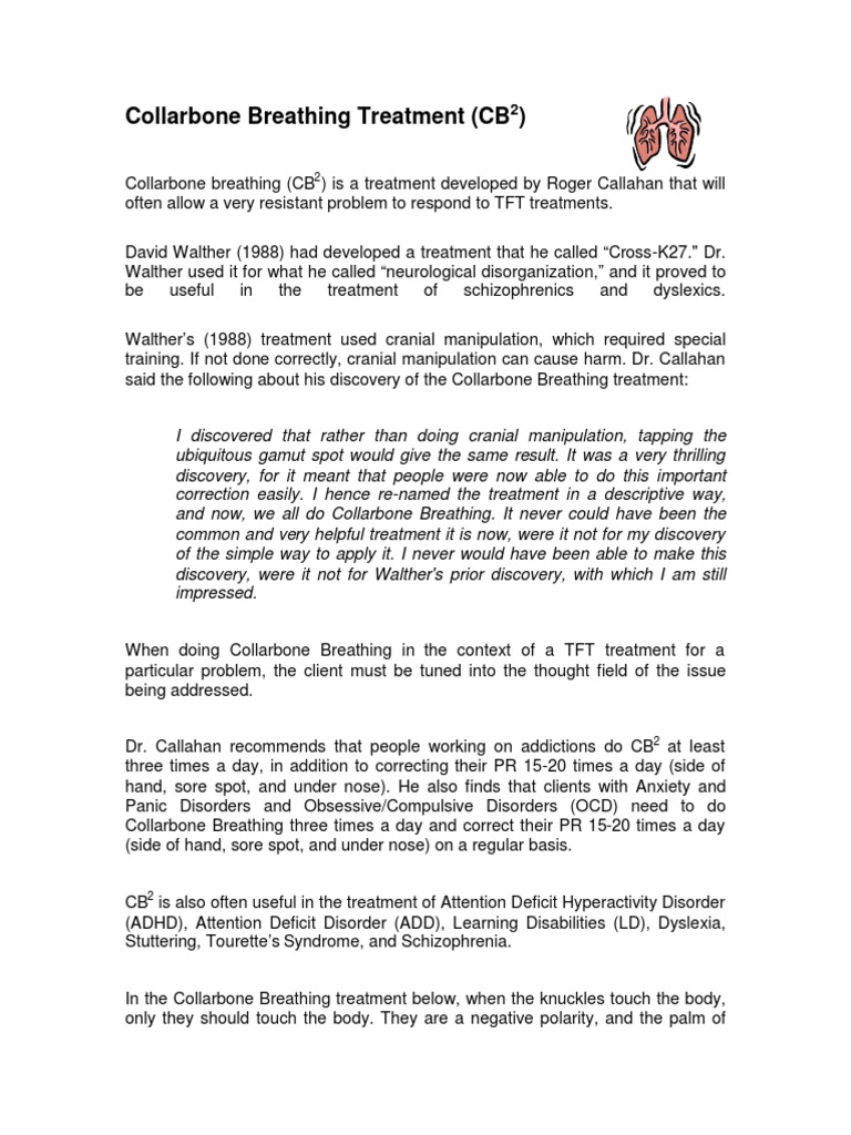 Collarbone Breathing Treatment PDF Attention Deficit Hyperactivity