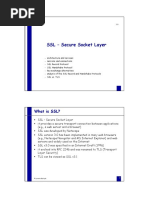 SSL - Secure Socket Layer