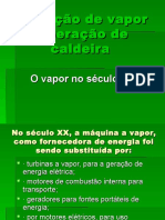 Produção de Vapor de Caldeira