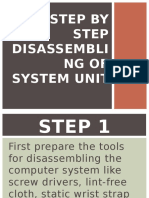 Step by Step Disassembli NG of System Unit