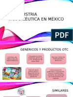 La Industria Farmacéutica en México