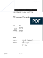 AP Invoices Conversion