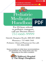 Ped Medicine  Handbook