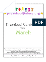 March 2012 Preschool Curriculum 