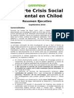 Informe de Greenpeace Por Marea Roja en Chiloé