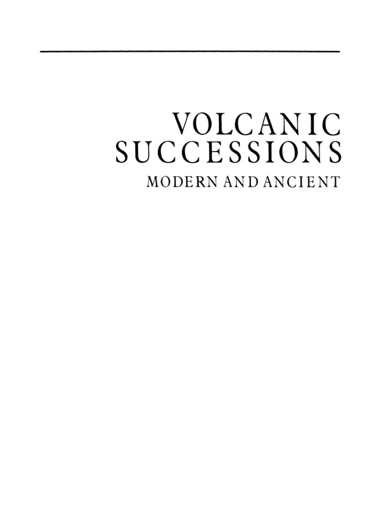 洋書 VOLCANIC  SUCCESSIONS Volcanic Successions Modern and Ancient: A geological